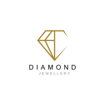 a diamond logo on a white background