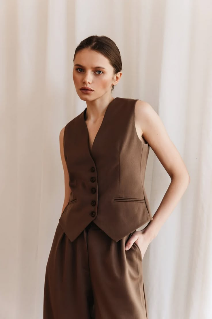 CHOCOLATE WAISTCOAT - Etsy