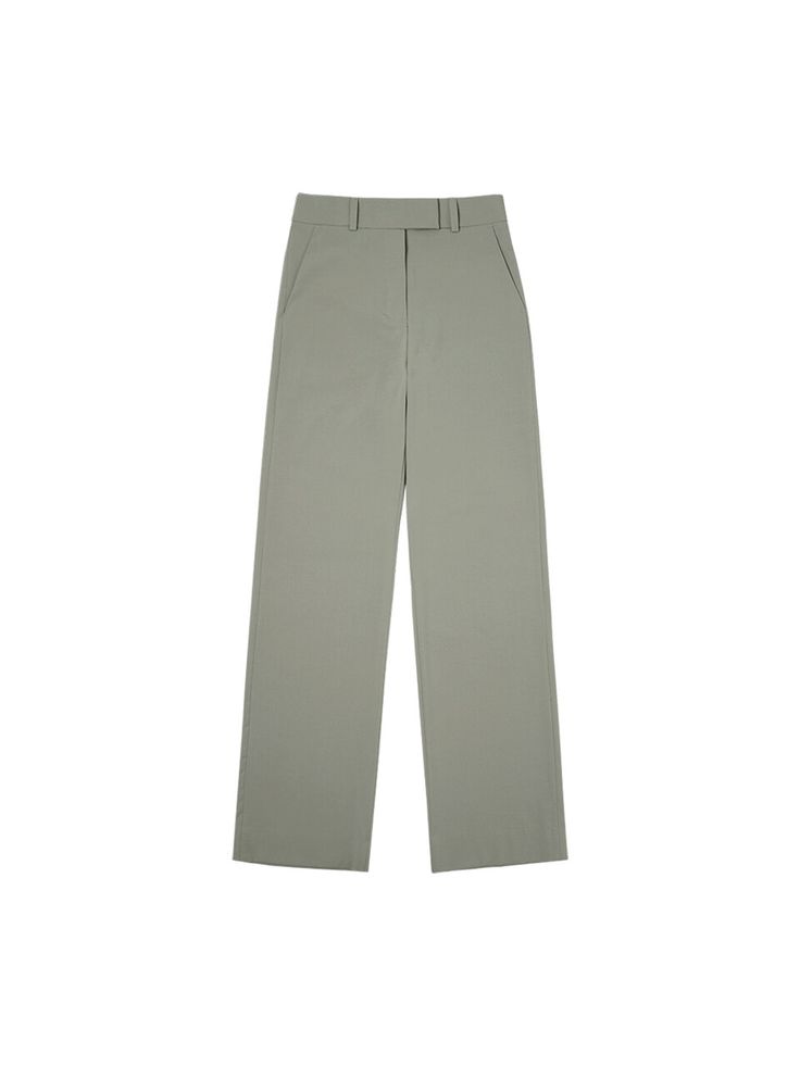 Editor's notesSoft and stretchy, these classic slacks provides straight fit, chic silhouette. They have comfortable hook and eye closure, and faux back pockets. - Soft and stretchy slacks in maxi length- Classic, straight silhouette- Comfortable hook and eye closure- Side pockets and back faux pockets- Versatile styling with various itemsMeasurements(in.)Size (XS/S/M/L)- Length: 39.76 in /  40.16 in / 40.55 in / 40.94 in - Waist: 12.4 in / 13.19 in / 13.98 in / 14.76 in - Thigh: 11.42 in / 11.81 in / 12.20 in / 12.60 in - Rise: 11.02 in / 11.42 in / 11.81 in / 12.20 in - Hem: 9.25 in / 9.45 in / 9.65 in / 9.84 in - Hip: 16.93 in / 17.72 in / 18.50 in / 19.29 in * Model info: Height 5' 7, wearing Size S Composition & Care- 60% Polyester, 32% Chic Straight Formal Pants, Chic Straight Bottoms For Formal Occasions, Straight Chinos For Workwear With Pockets, Tailored Straight Pants For Work, Solid Straight Leg Work Pants, Classic High-waisted Work Pants, Chic Tailored Straight Bottoms, Classic Straight Bottoms For Office, Tailored Straight Pants For Office