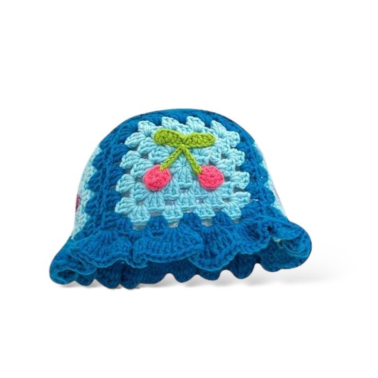 Crochet Bucket Hat - Stay fashionable and protected in our Crochet Bucket Hat for women. Made with delicate crochet work, this hat adds a stylish touch to any outfit. Shield your face from the sun while staying chic with our must-have accessory. SPECIFICATIONS weaving method: crochet Product details * Material: cotton/polyester *Size:55-58cm Note:Each hat is handmade, Delicate Crochet, Outerwear Trends, Pastel Goth Fashion, Vest Blouse, Crochet Bucket, Crochet Work, Hoop Charms, Crochet Bucket Hat, Monokini Swimsuits