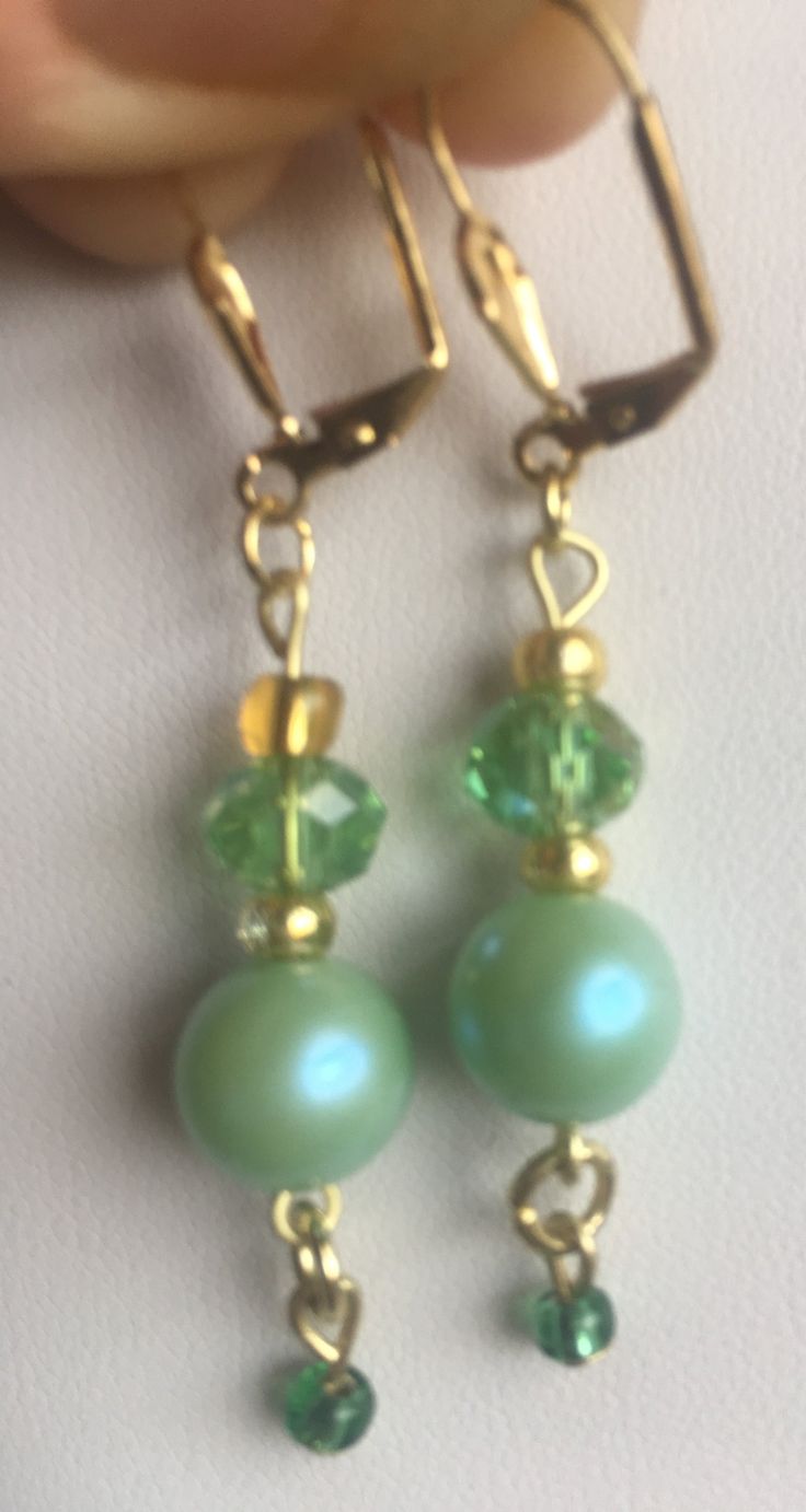 Excited to share the latest addition to my #etsy shop: Green Bead Earrings https://etsy.me/2VmNsHJ  #jewelry #earrings #no #women #glass #earlobe #leverback #dangleearrings #beadearrings Elegant Hypoallergenic Green Jewelry, Elegant Green Hypoallergenic Jewelry, Green Jade Earrings For May Birthstone, Green Czech Glass Necklaces For Party, Nickel-free Green Jade Jewelry, Green Czech Glass Jewelry, Elegant Adjustable Light Green Jewelry, Nickel-free Green Beaded Earrings For Parties, Green Adjustable Jewelry With Matching Earrings