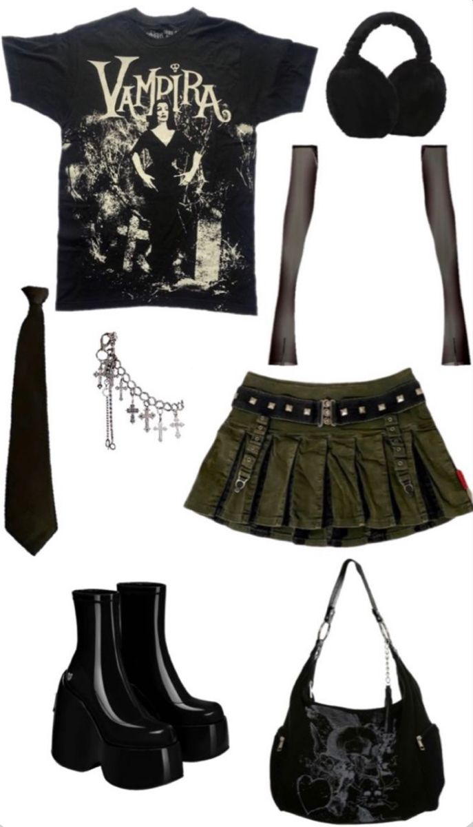 Rockstar gf Goth Yk2 Outfits, Outfits To Wear To Laser Tag, Yk2 Outfit Ideas, Yk2 Style Aesthetic, Alt Outfit Board, Alt Y2k Aesthetic, Yk2 Grunge Outfits, Emoish Outfits, Dark Y2k Aesthetic Outfits