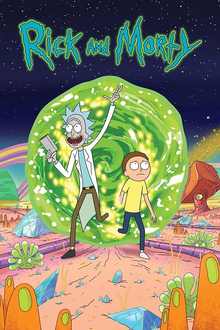 rick and mort poster from the movie rick and mort