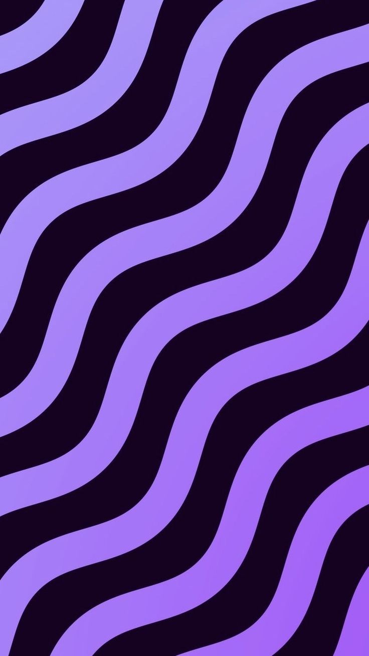 an abstract purple and black background with wavy lines