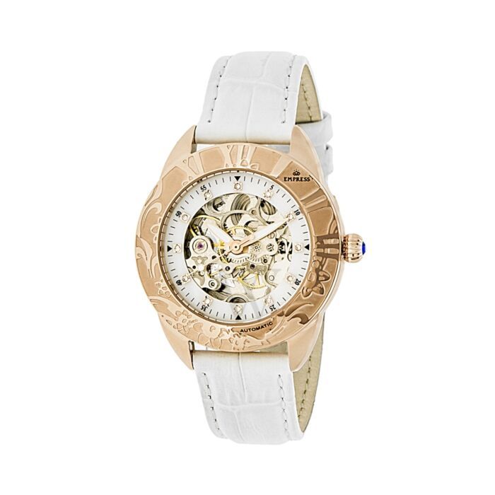 Rose Gold Watches, Watch For Women, White Band, Leather Watch Bands, Rose Gold White, Mode Online, Beautiful Watches, Mens Gift Sets, Ladies Watch