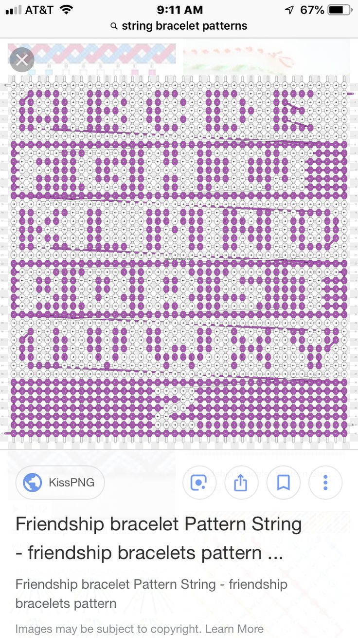 an image of a pattern that is being displayed on the app for friends to see