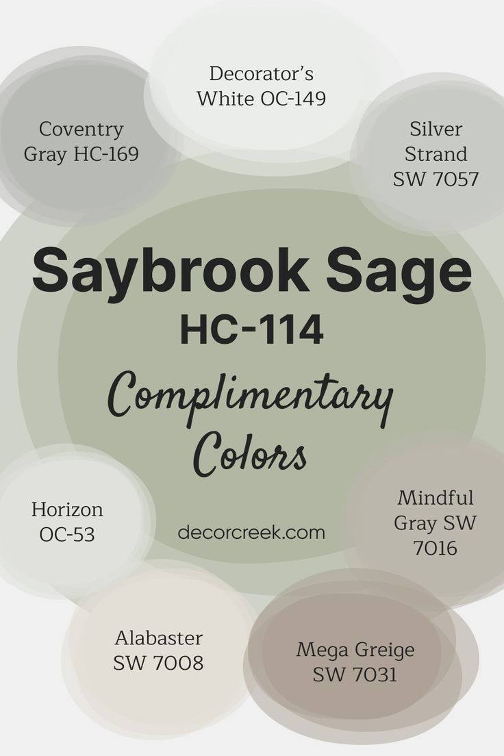 a poster with different colors and numbers for the same color scheme, including grays, white