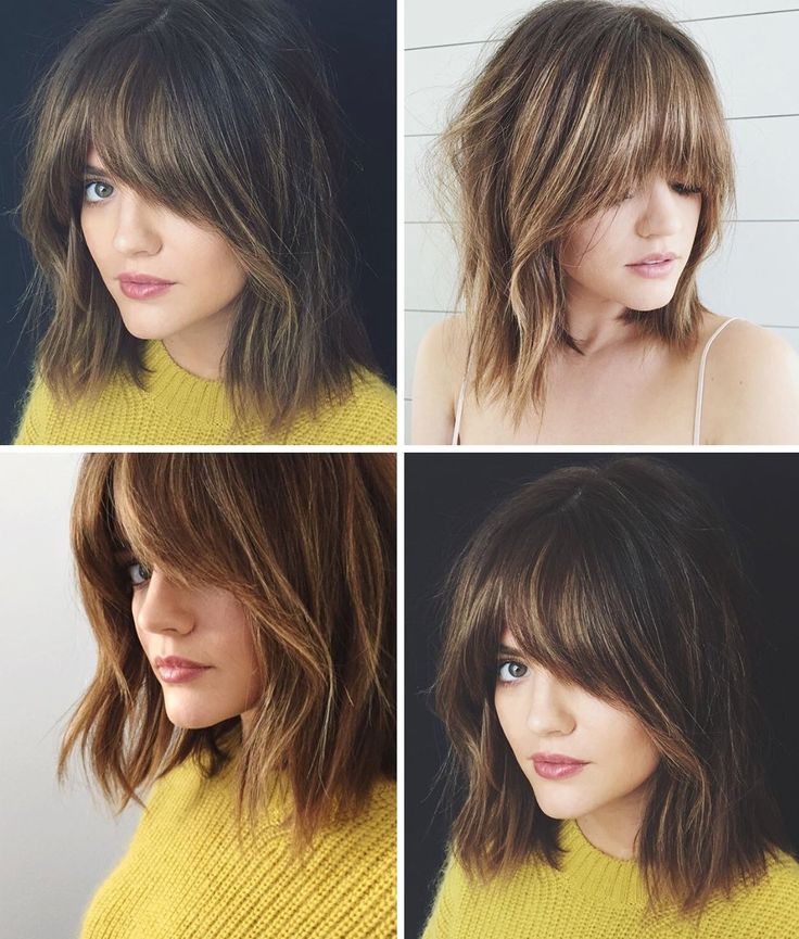 Medium Length Wavy Hair, Wedding Hairstyles Medium Length, Haircut And Color, Lucy Hale, Short Haircut, Hair Design, Shoulder Length Hair, Grunge Hair, Short Bob Hairstyles