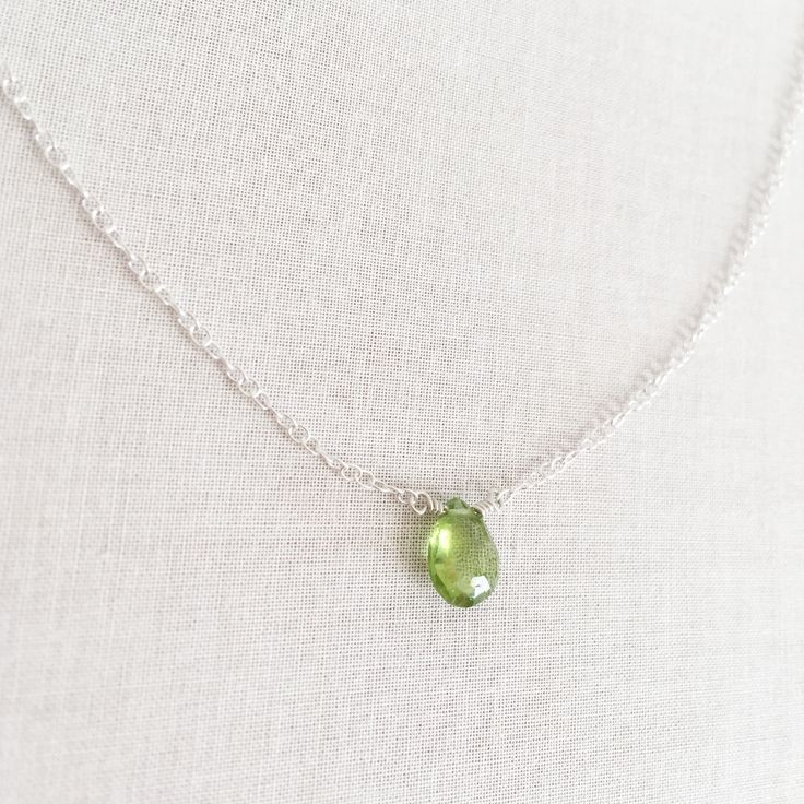 This is a peridot necklace made of genuine high quality faceted peridot. This is a August birthstone necklace. Peridot jewelry is light weight and elegant. This green peridot is around 1 carats. The green stone necklace is great for layering with other gold necklaces. I pay attention to detail and pick the best quality peridot gemstone to make this minimalist necklace. Enjoy free shipping: http://www.sforsparkle.com Measurement: 8 mm by 5 mm S for Sparkle on Etsy https://www.etsy.com/shop/sforsp Peridot Faceted Jewelry For May Birthstone, Faceted Peridot Jewelry For May Birthstone, Peridot Gemstone Pendant Necklace, Green Peridot Necklace For May Birthstone, Green Peridot Pendant Necklace, Teardrop Peridot Birthstone Jewelry, Teardrop Peridot Jewelry For May Birthstone, Peridot Gemstone Necklace For May Birthstone, Peridot Gemstone Beads Necklace As Gift