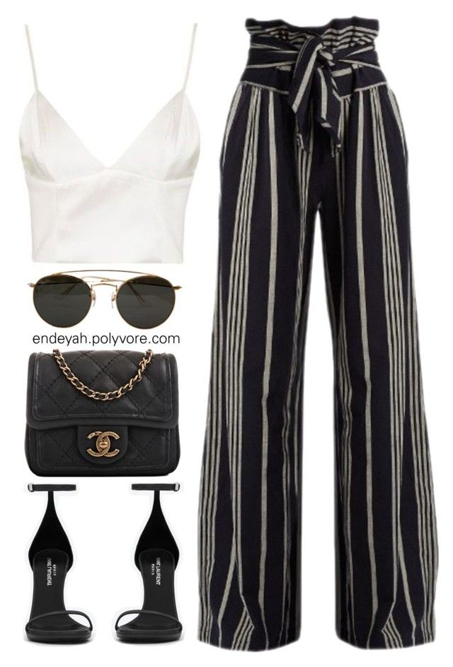 Chanel Outfit, فستان سهرة, Outfit Jeans, Pants Outfits, Date Outfits, Fashion Mode, My Dream Closet, Outfit Casual, Polyvore Outfits