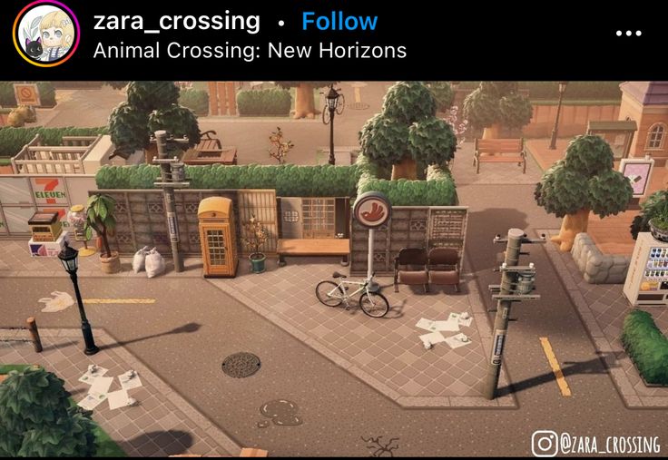 an animal crossing new horizon is shown in this screenshot from the video game zara crossing