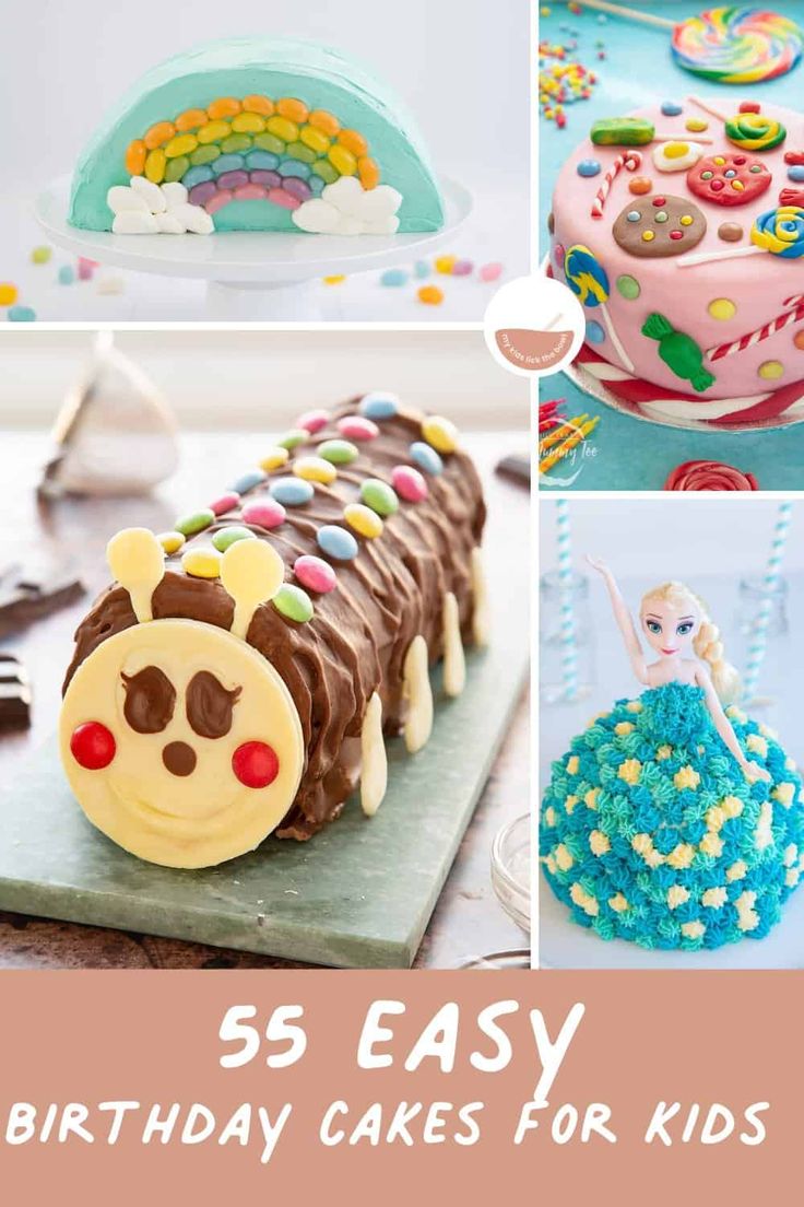 birthday cakes for kids that are easy to make