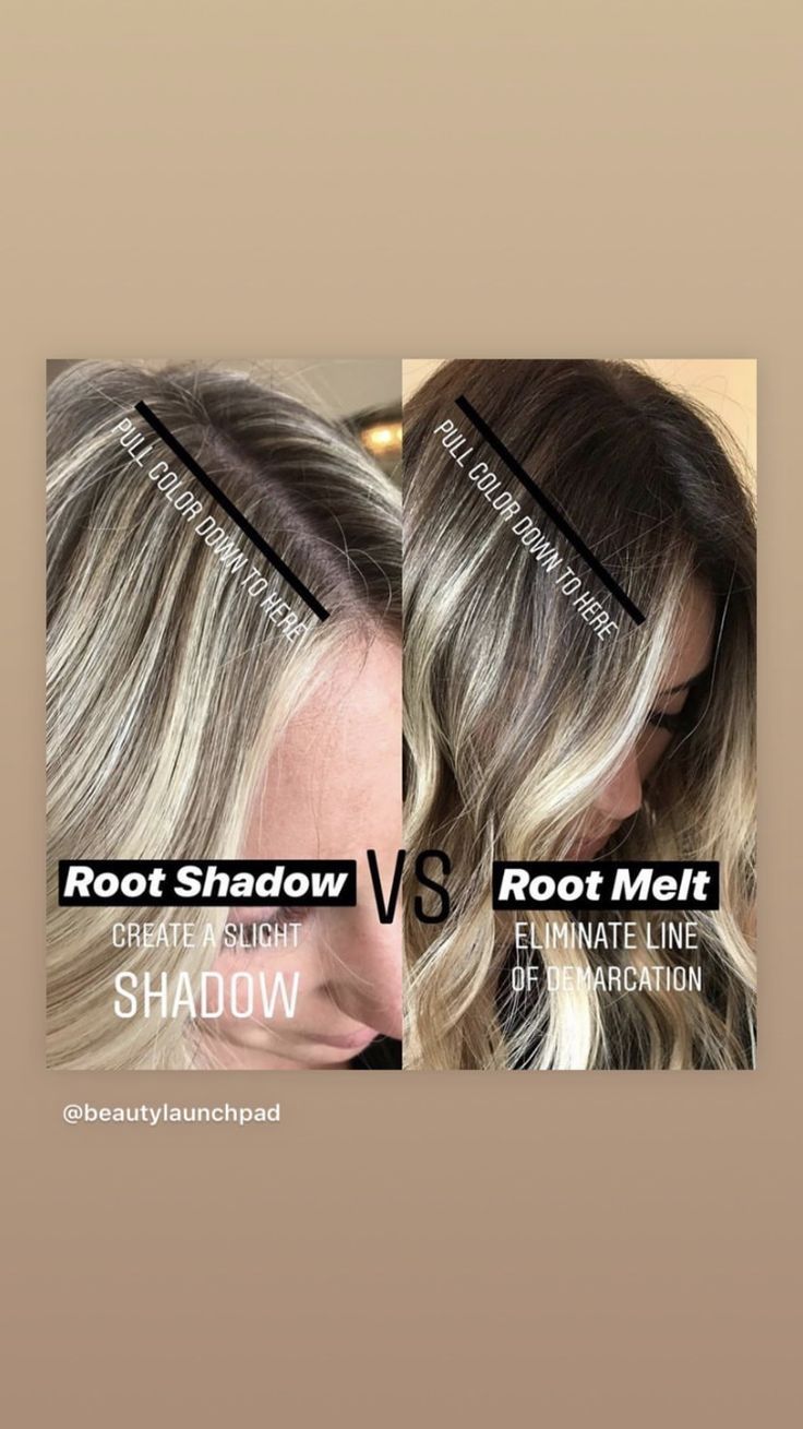 Root Melt, Root Shadow, Redken Hair Color, Work Hair, Redken Hair Products, Hair Color Formulas, Shadow Root, Hair Techniques, Hair Color Techniques