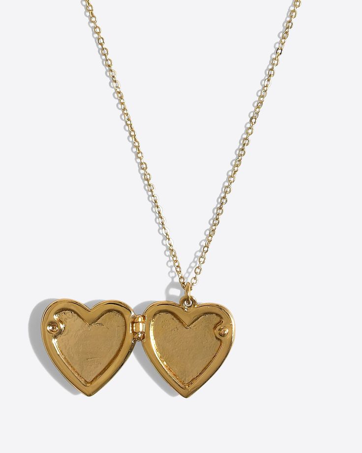 Factory: Girls' Heart Locket Necklace For Girls Friendship Necklace With Heart Pendant And Charm, Friendship Necklace With Heart Pendant, Double Heart Charm Necklace For Friendship, Heart Locket Necklace For Best Friend, Heart Shaped Locket Necklace For Best Friend, Valentine's Day Necklaces With Initial Pendant Locket, Heart-shaped Locket Necklace For Best Friend, Valentine's Day Necklace With Locket, Heart Locket Necklace For Valentine's Day