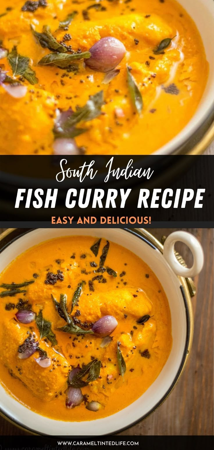 South Indian Fish Curry Recipe, Butter Fish Recipe Indian, Coconut Fish Curry Indian, Authentic Indian Curry Recipes, Fish Indian Recipes, Fish Coconut Curry, Easy South Indian Recipes, Fish Curry Recipe Coconut, South Indian Curry Recipes