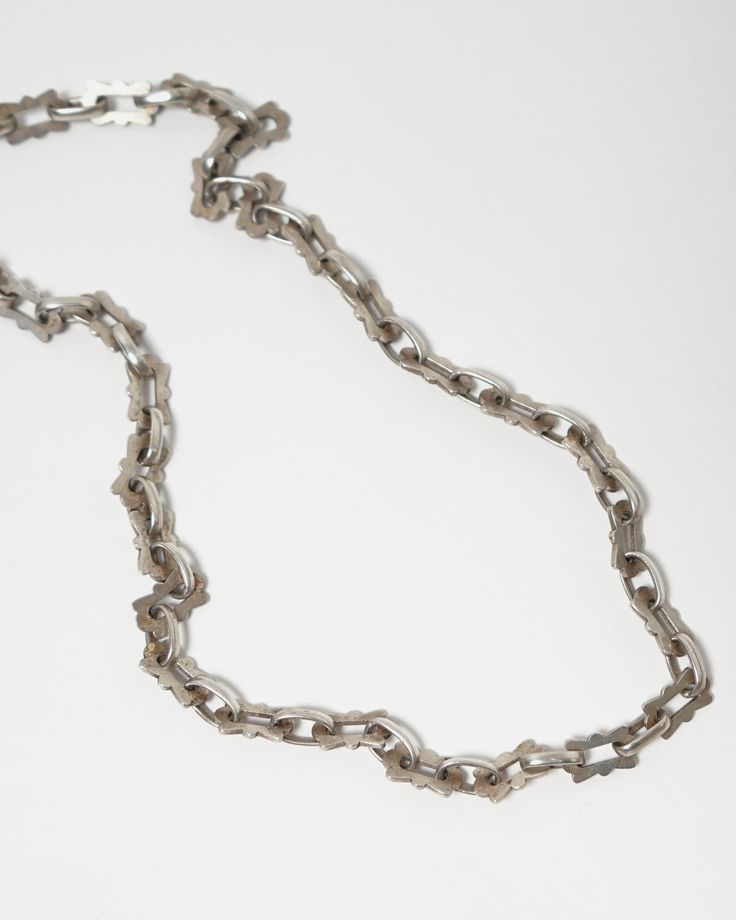 Silver Chain Necklace Silver Chunky Chain Long Necklace, Silver Oval Link Box Chain Necklace, Sterling Silver Necklaces With Rectangular Links, Sterling Silver Necklace With Rectangular Links, Silver Sterling Necklace With Rectangular Links, Silver Necklace With Oval Link Box Chain, Silver Jewelry With Oval Link Box Chain, Silver Jewelry With Rectangular Link Chain, Formal Silver Jewelry With Chunky Chain