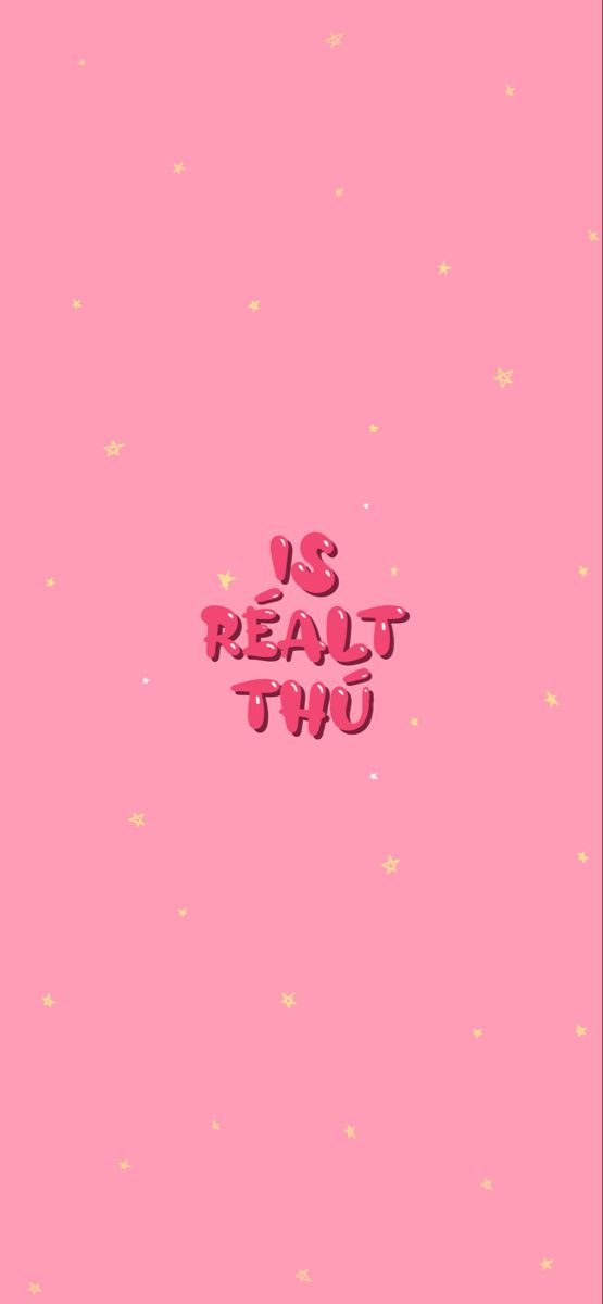 a pink background with the words is really two