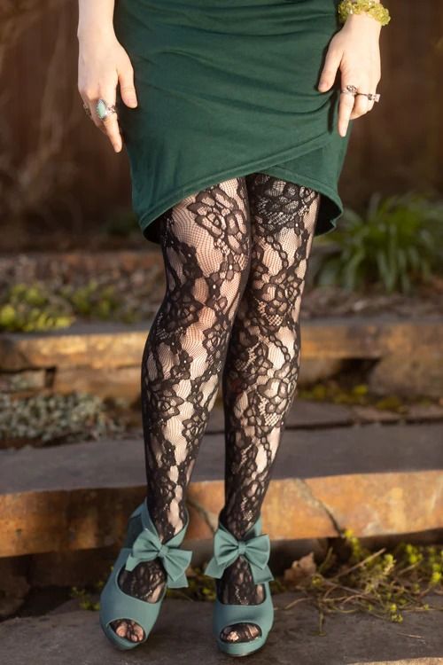 Floral Chains Net Tights – Sock Dreams Spring Lace Stretch Tights, Spring Fitted Tights With Lace Trim, Lace Tights With Lace Trim, Thigh-high Tights With Lace Trim For Party, Thigh High Party Tights With Lace Trim, Party Thigh High Tights With Lace Trim, Spring Lace Stretch Legwear, Spring Lace Legwear With Stretch, Spring Stretch Lace Legwear