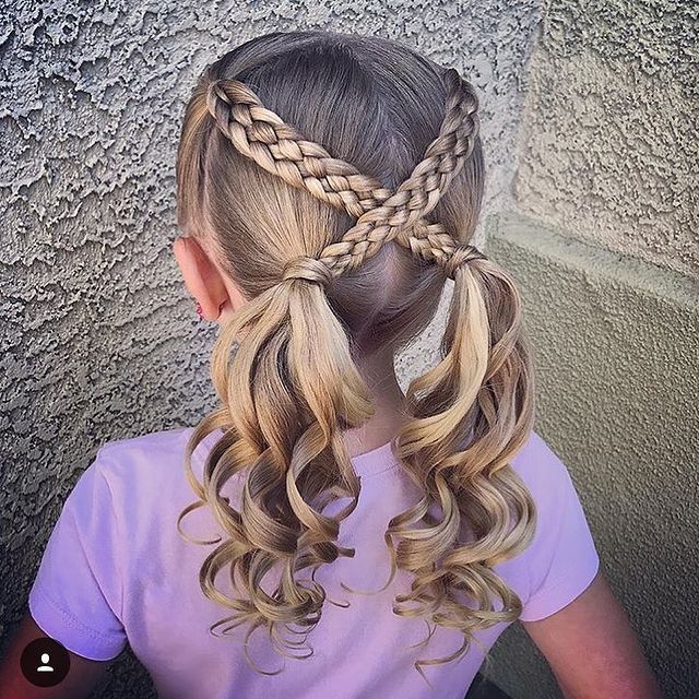 Easy Braided Hairstyles, Girly Hairstyles, Girl Hair Dos, Tutorial Hair, Beauty Hair Color, Colour Hair, Toddler Hairstyles Girl, Wacky Hair, Styling Hair