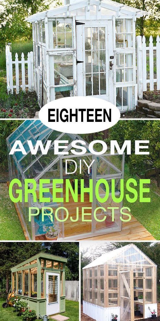 an old greenhouse is transformed into a green house