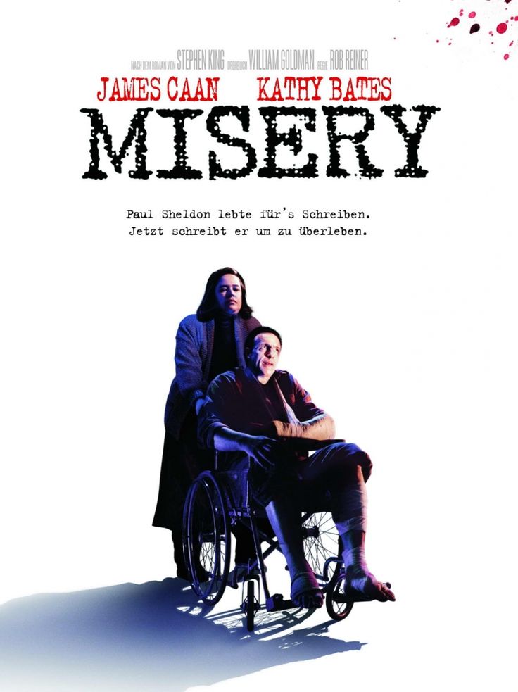 a movie poster with two people sitting in a wheel chair and the words missey written on it