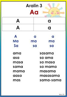 an arabic alphabet with two different letters and the same one in red, yellow, blue, and green