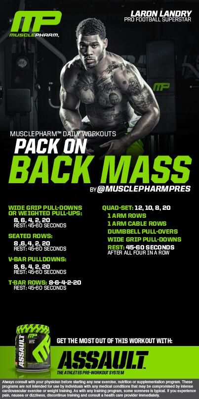 an advertisement for the muscle training program