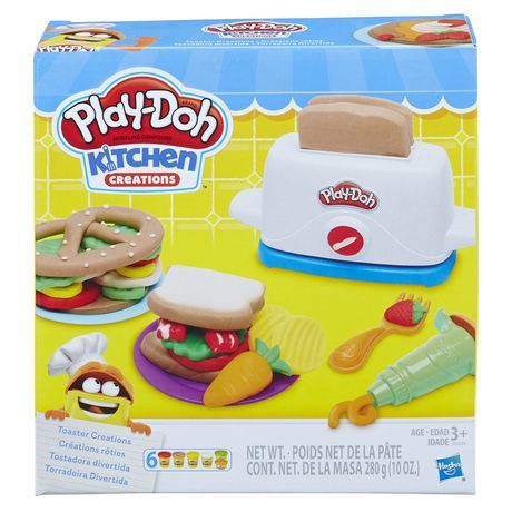 play - doh kitchen creations toaster and sandwich playset