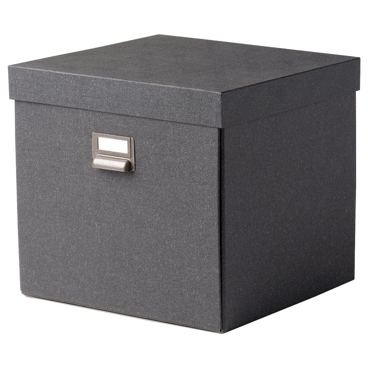 a gray box with a silver handle on it