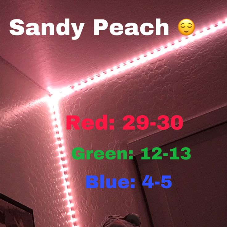 Red: 29-30 | Green: 12-13 | Blue: 4-5.  (This works for any led strip that comes with a remote that has a DIY button. 😌 Diy Led Light, Led Colours, Led Room Lighting, Led Room, Led Colors, Led Lighting Diy, Free House Design, Led Lighting Bedroom, Lights Ideas