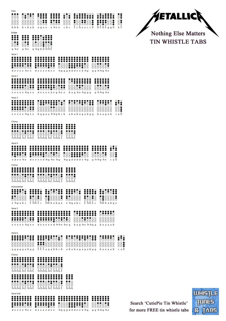 metallic guitar tabs are shown in this manual