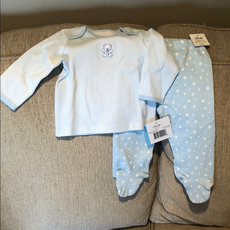 Nwt! Blue Long Sleeve With Footed Pants, Adorable Teddy Bear And Star Accents, Too Cute! Blue Cotton Sets With Long Pants, Cute Blue Cotton Pants, Blue Playful Playwear Pants, Playful Blue Pants For Playwear, Blue Bottoms For Playtime In Spring, Girls Holiday Party, Sweats Outfit, Nightgown Sets, Headband Outfit