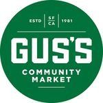 the logo for gus's community market