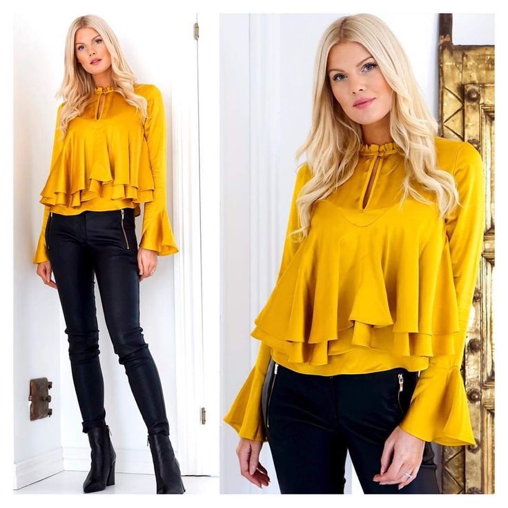 Birgitte Herskind Ally Blouse. Tag Says 100% Silk. This Is Nwt, Never Been Worn. Perfect Quality, No Stains, No Wear, No Scents. Comes From A Pet-Free And Smoking-Free Home. This Is A European Size 36, Which I Think Is A Us Size 6 Or Small. Send Offers! Yellow Party Tops For Fall, Elegant Yellow Tops For Fall, Yellow Long Sleeve Party Tops, Yellow Long Sleeve Blouse For Fall, Yellow Spring Party Blouse, Yellow Party Blouse For Spring, Mustard Long Sleeve Blouse For Fall, Chic Yellow Blouse For Fall, Yellow Casual Party Blouse