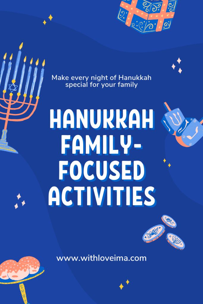 hanukkah family - focused activities