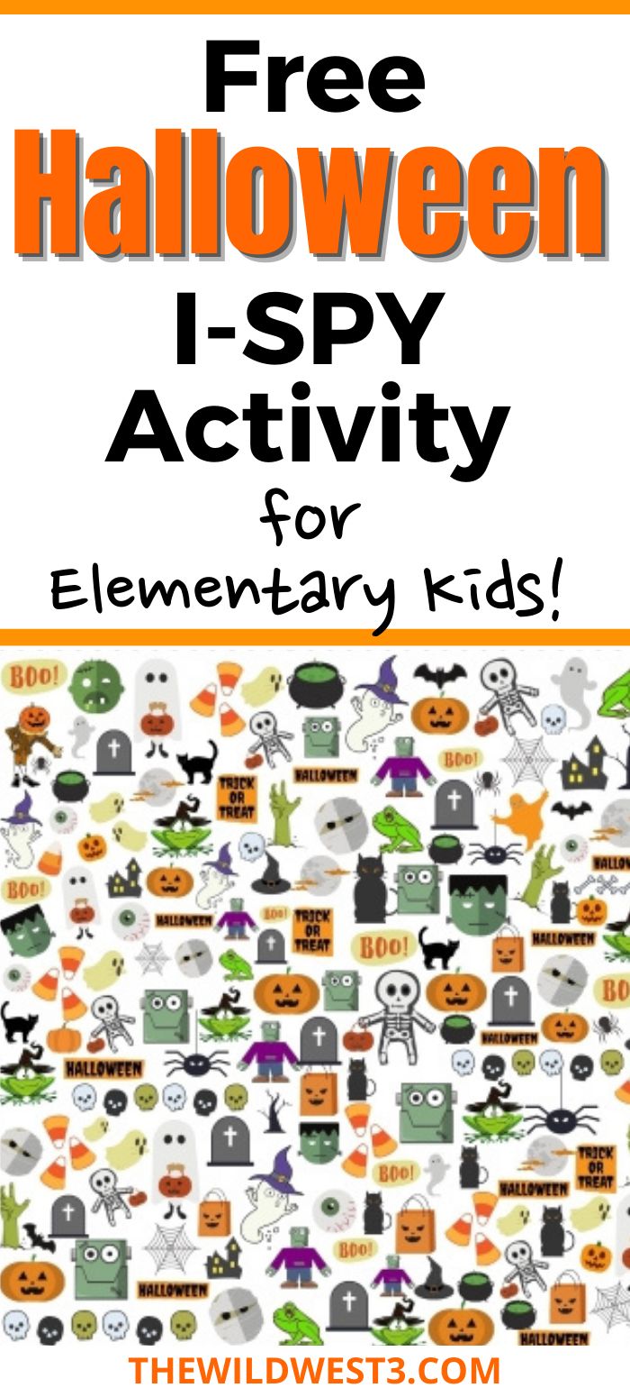 the free halloween i spy activity for elementary kids