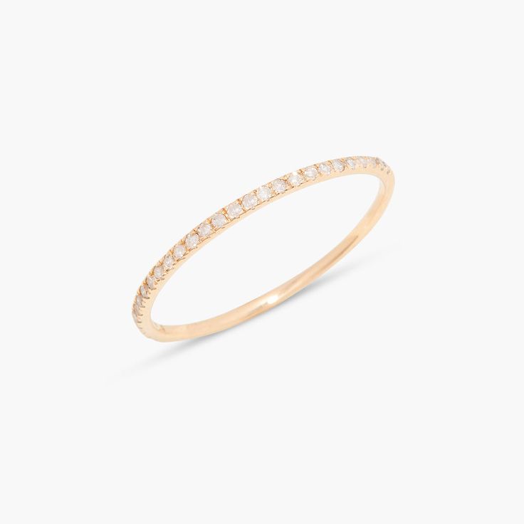 Seline 14K Gold Diamond Ring Tennis Jewelry, Diamond Collection, Gold Diamond Ring, Minimalist Ring, Minimalist Rings, Gold Diamond Rings, Diamond Sizes, Gold Band, Perfect Ring