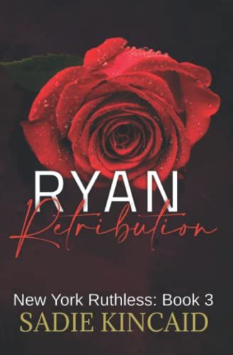 the cover of ryan's new york runnies book 3, featuring a red rose