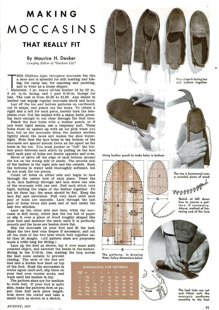 an advertisement for moccains with instructions to make them look like they have been made in