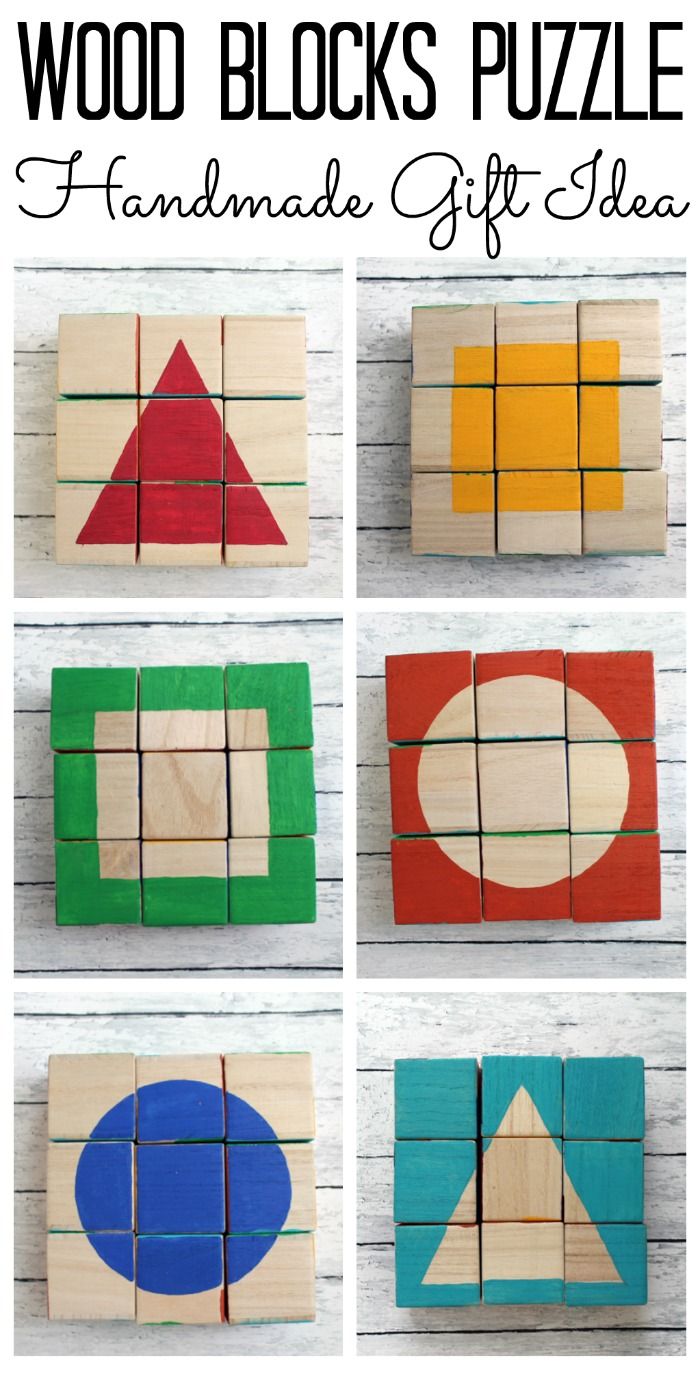 an image of wooden blocks with different shapes and sizes on them, including the arrow