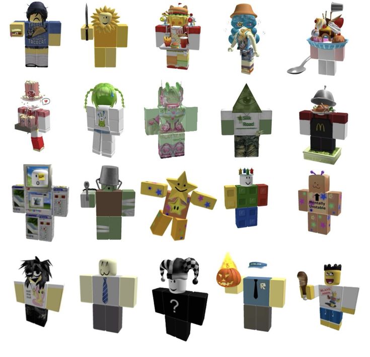 a bunch of different types of paper toys