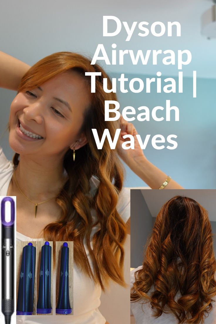 Beach Waves With Dyson Airwrap, Airwrap Tutorial, Mermaid Hair Waves, Dyson Airwrap, Beachy Waves, Mermaid Hair, Hair Waves, Beach Waves, Hair Ideas