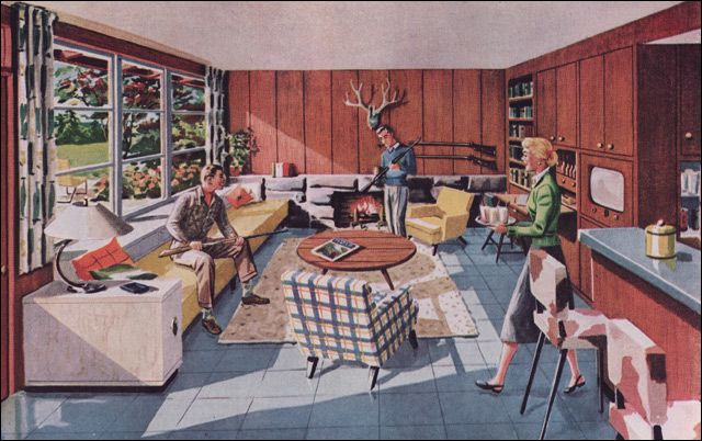 an image of a living room with people in it