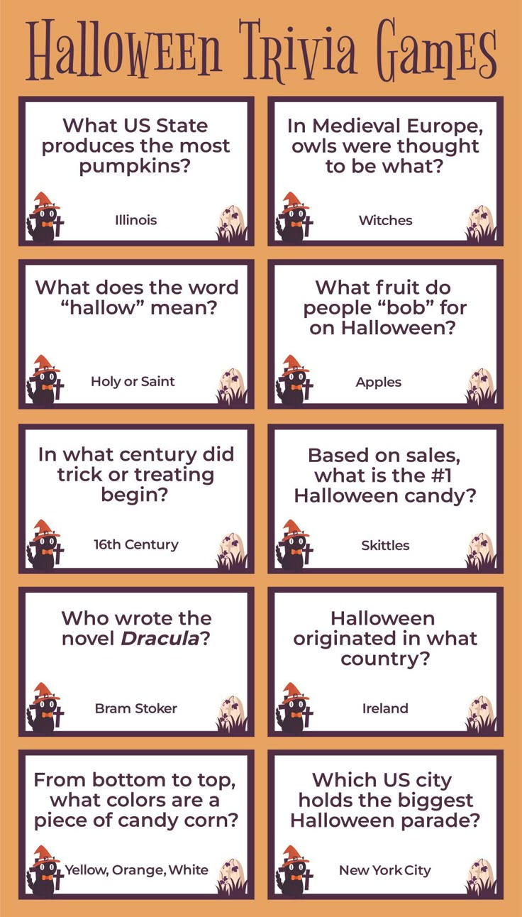 halloween trivia games with pumpkins and other things to do in the house for kids