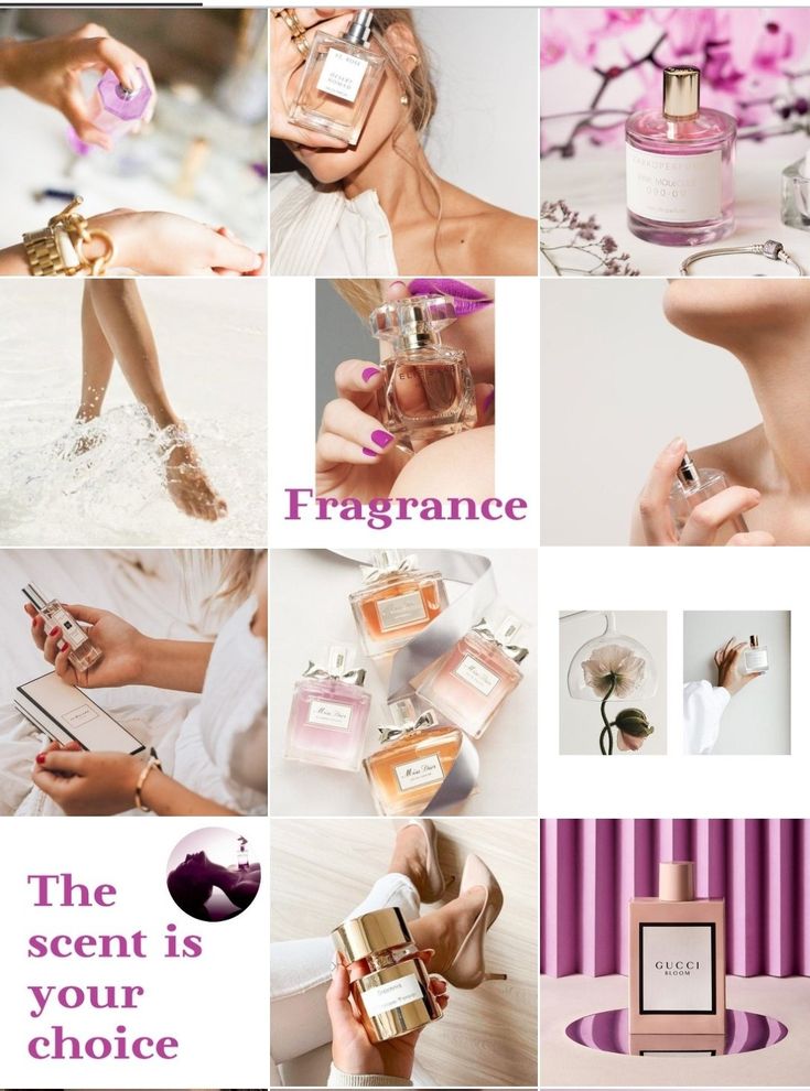 the scent is your choice perfume