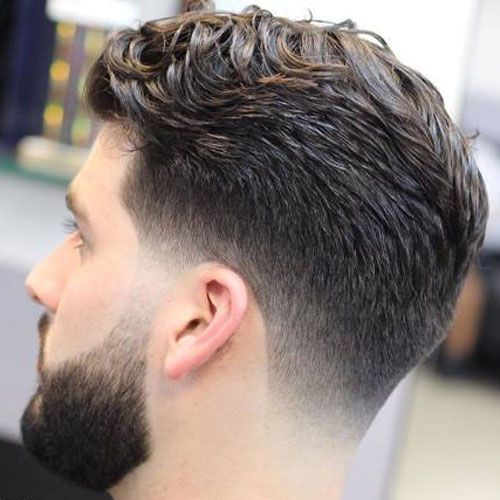 Low Taper Fade with Long Wavy Hair Hipster Haircuts, Hipster Haircut, Low Fade Haircut, Beard Fade, Taper Fade Haircut, Tapered Haircut, Mens Hairstyles Thick Hair, Haircut Types, Faded Hair