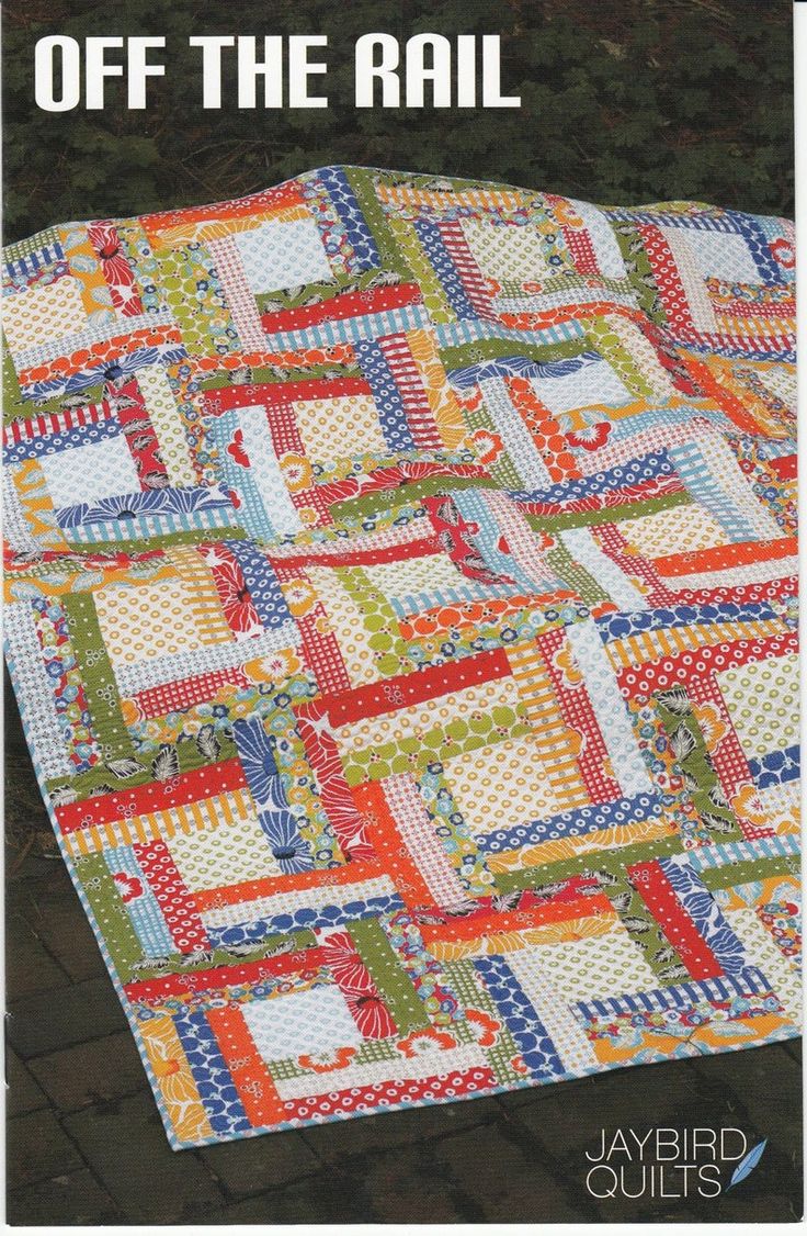 an old quilt is featured in the book off the rail by jaybird quilts