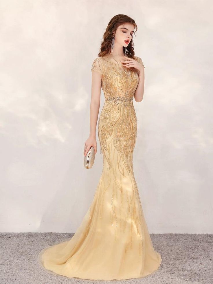 Beaded Prom Dresses, Dresses Long Formal, Long Formal Dresses, Beaded Prom Dress, Mermaid Evening Dresses, Formal Dresses For Women, Prom Dresses Long, Dresses Long, Dresses For Women