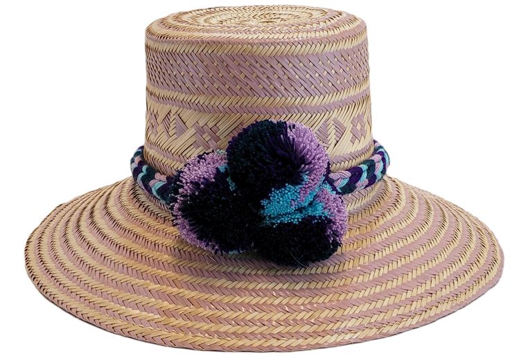 Dior Handmade Wayuu Hat - a perfect gift for her Handwoven Toquilla Straw Brimmed Hat, Handwoven Brimmed Toquilla Straw Hat, Handwoven Natural Hat Band With Flat Brim, Adjustable Handwoven Toquilla Straw Hat, Artisan Woven Flat Brim Panama Hat, Handwoven Festival Hat, Artisan Woven Panama Hat With Short Brim, Artisan Woven Beach Hat, Artisan Woven Panama Hat With Flat Brim