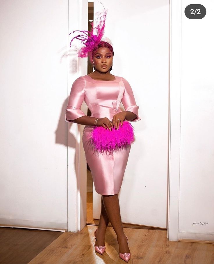 Latest Material Gown Styles, Lateef Adedimeji, Material Gown, Toyin Abraham, Mercy Aigbe, Toke Makinwa, Materials Gown Style, Cogic Fashion, Outfit For Church